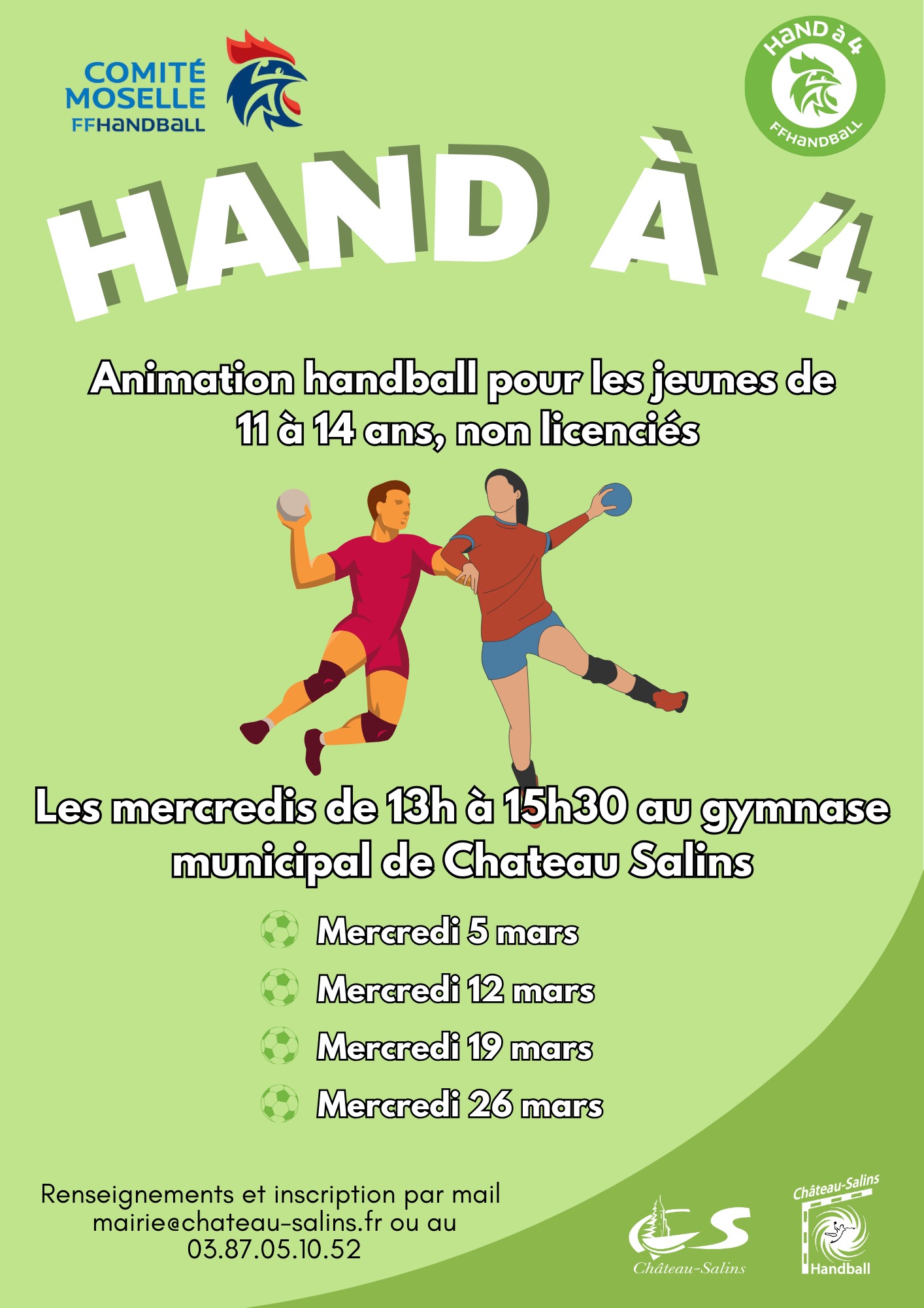 Hand à 4 UNSS