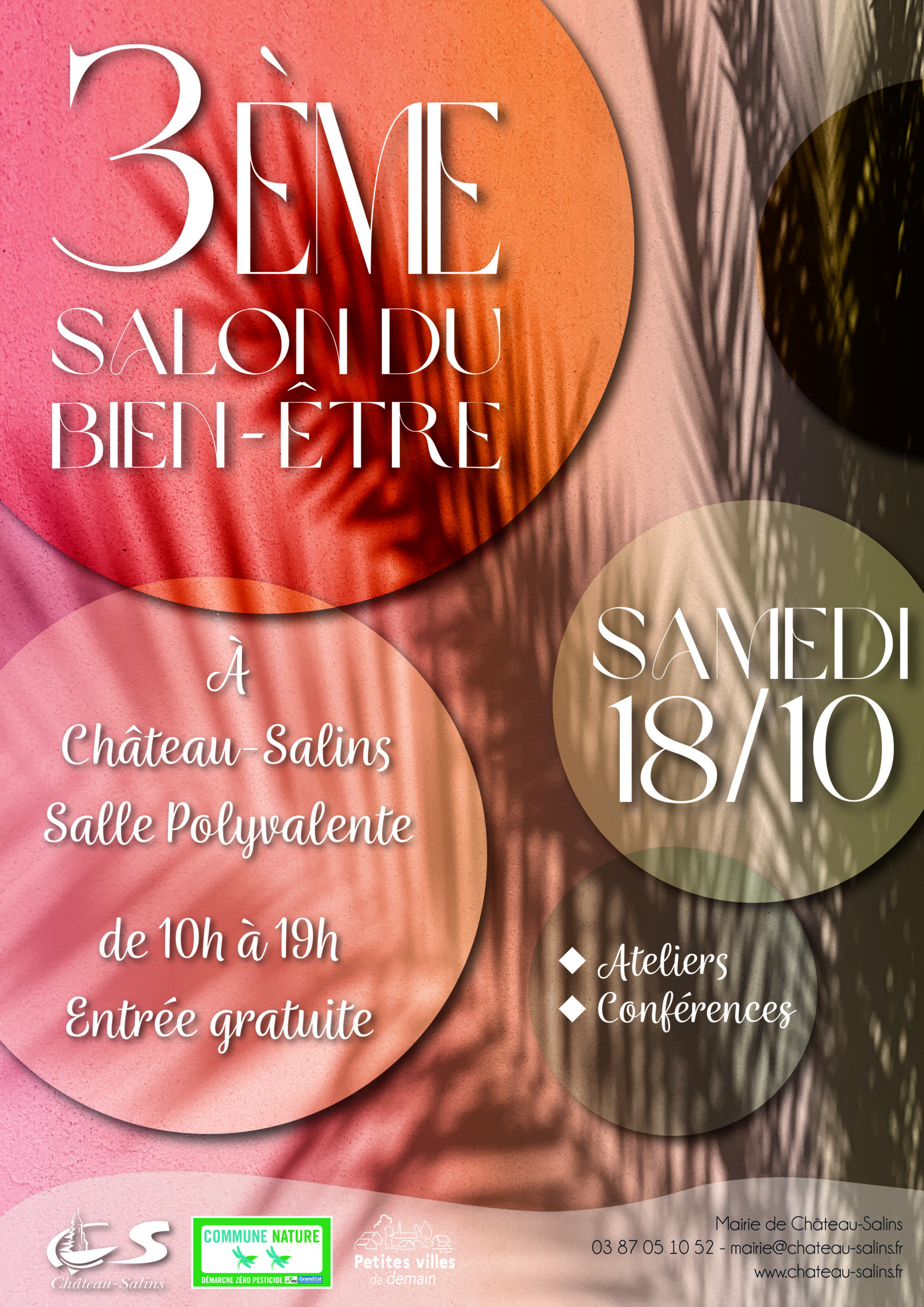 Affiche salon du bien etre