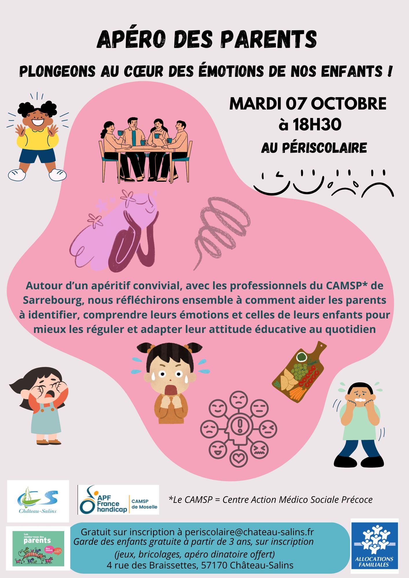 Apéro des parents Emotions Camsp 2025 10 07