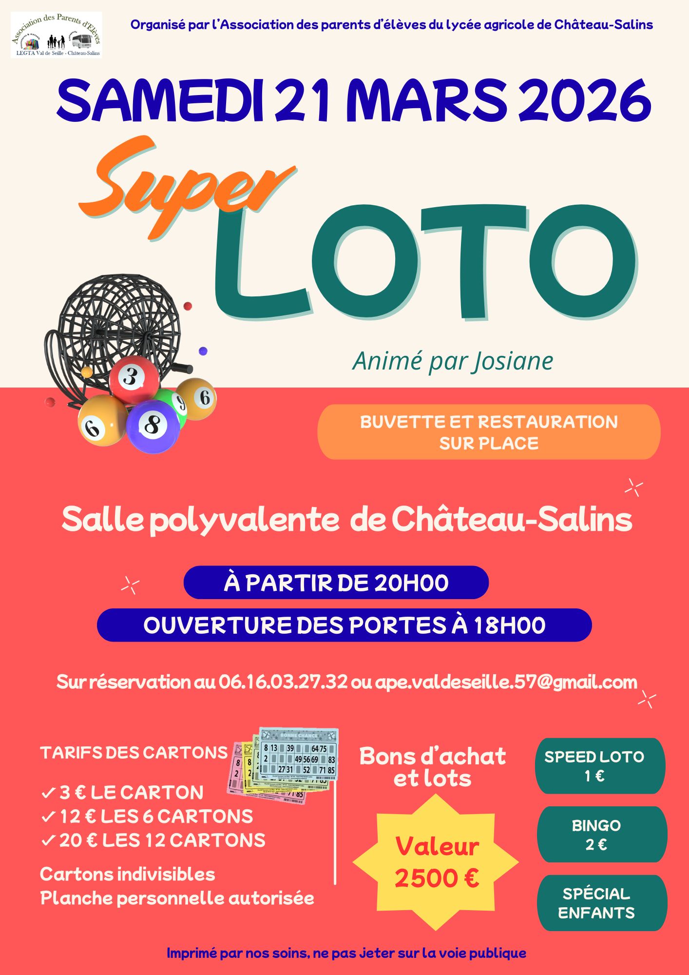 Affiche Super Loto 2026